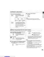 Preview for 23 page of Toshiba SD-3109 Owner'S Manual