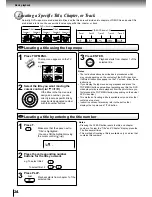 Preview for 24 page of Toshiba SD-3205 Owner'S Manual