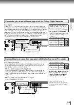 Preview for 21 page of Toshiba SD-330ESB Owner'S Manual