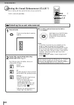 Preview for 40 page of Toshiba SD-330ESB Owner'S Manual