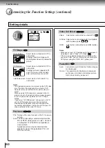 Preview for 60 page of Toshiba SD-330ESB Owner'S Manual