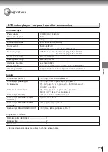 Preview for 71 page of Toshiba SD-330ESB Owner'S Manual