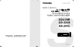 Toshiba SD-33VB Service Manual preview