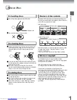 Предварительный просмотр 9 страницы Toshiba SD-340ESB Owner'S Manual