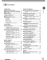 Предварительный просмотр 11 страницы Toshiba SD-340ESB Owner'S Manual