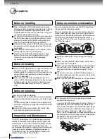 Preview for 8 page of Toshiba SD-350ESB Owner'S Manual