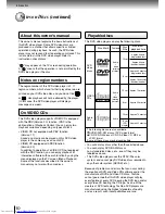 Preview for 10 page of Toshiba SD-350ESB Owner'S Manual