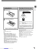 Preview for 15 page of Toshiba SD-350ESB Owner'S Manual