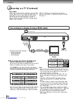 Preview for 19 page of Toshiba SD-350ESB Owner'S Manual