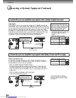 Preview for 21 page of Toshiba SD-350ESB Owner'S Manual