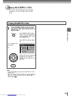 Preview for 49 page of Toshiba SD-350ESB Owner'S Manual