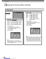 Preview for 54 page of Toshiba SD-350ESB Owner'S Manual