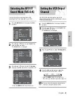 Preview for 21 page of Toshiba SD-36VESE User Manual