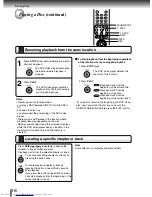 Предварительный просмотр 18 страницы Toshiba SD-370EKE Owner'S Manual