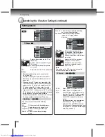 Предварительный просмотр 30 страницы Toshiba SD-370EKE Owner'S Manual