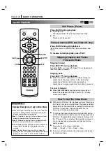 Preview for 22 page of Toshiba SD 3755 Owner'S Manual