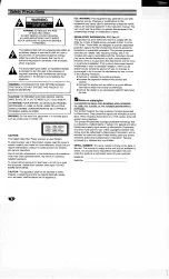 Предварительный просмотр 2 страницы Toshiba SD-3780 Owner'S Manual