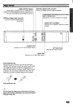 Предварительный просмотр 9 страницы Toshiba SD-3780 Owner'S Manual