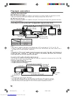 Предварительный просмотр 14 страницы Toshiba SD-37VBSB User Manual