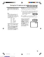 Предварительный просмотр 15 страницы Toshiba SD-37VBSB User Manual