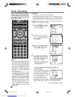 Предварительный просмотр 28 страницы Toshiba SD-37VBSB User Manual