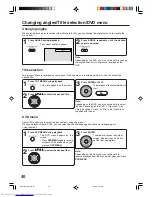 Предварительный просмотр 40 страницы Toshiba SD-37VBSB User Manual