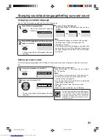 Предварительный просмотр 41 страницы Toshiba SD-37VBSB User Manual