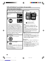 Предварительный просмотр 44 страницы Toshiba SD-37VBSB User Manual