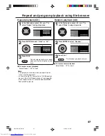 Предварительный просмотр 47 страницы Toshiba SD-37VBSB User Manual