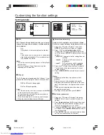 Предварительный просмотр 52 страницы Toshiba SD-37VBSB User Manual