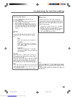 Предварительный просмотр 53 страницы Toshiba SD-37VBSB User Manual