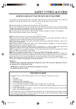 Preview for 3 page of Toshiba SD-37VESE Owner'S Manual