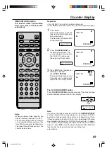 Preview for 27 page of Toshiba SD-37VESE Owner'S Manual