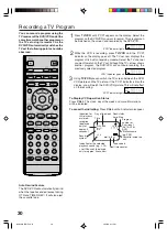 Preview for 30 page of Toshiba SD-37VESE Owner'S Manual