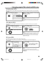 Preview for 45 page of Toshiba SD-37VESE Owner'S Manual