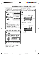 Preview for 47 page of Toshiba SD-37VESE Owner'S Manual