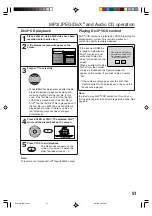 Preview for 51 page of Toshiba SD-37VESE Owner'S Manual