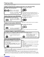 Предварительный просмотр 39 страницы Toshiba SD-37VSR User Manual