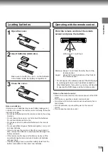 Preview for 15 page of Toshiba SD-3800 Owner'S Manual