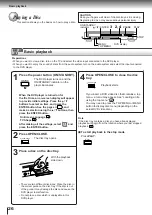 Preview for 24 page of Toshiba SD-3800 Owner'S Manual