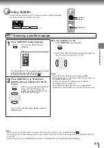 Preview for 39 page of Toshiba SD-3800 Owner'S Manual