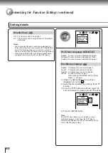 Preview for 56 page of Toshiba SD-3800 Owner'S Manual