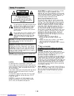 Предварительный просмотр 2 страницы Toshiba SD-3815 Owner'S Manual