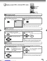 Предварительный просмотр 25 страницы Toshiba SD-3860SC Owner'S Manual