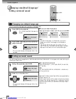 Предварительный просмотр 26 страницы Toshiba SD-3860SC Owner'S Manual