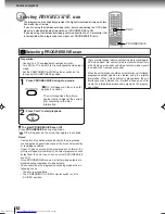 Предварительный просмотр 32 страницы Toshiba SD-3860SC Owner'S Manual