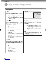 Предварительный просмотр 36 страницы Toshiba SD-3860SC Owner'S Manual