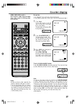 Preview for 27 page of Toshiba SD-38VEKE Owner'S Manual