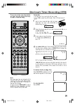 Preview for 31 page of Toshiba SD-38VEKE Owner'S Manual