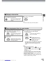 Preview for 27 page of Toshiba SD-3960 Owner'S Manual